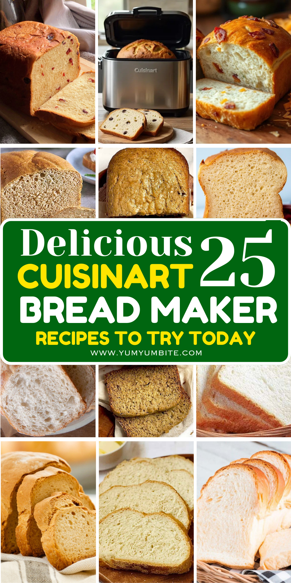 cuisinart bread maker recipes