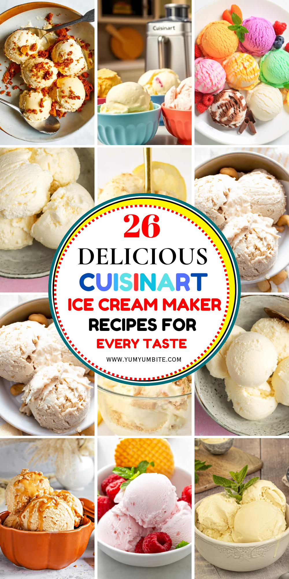 cuisinart ice cream maker recipes