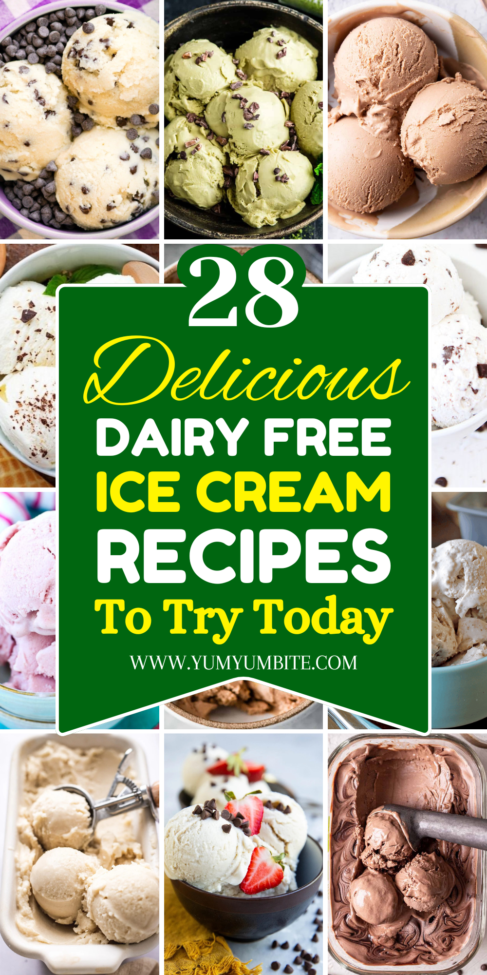 dairy free ice cream recipes