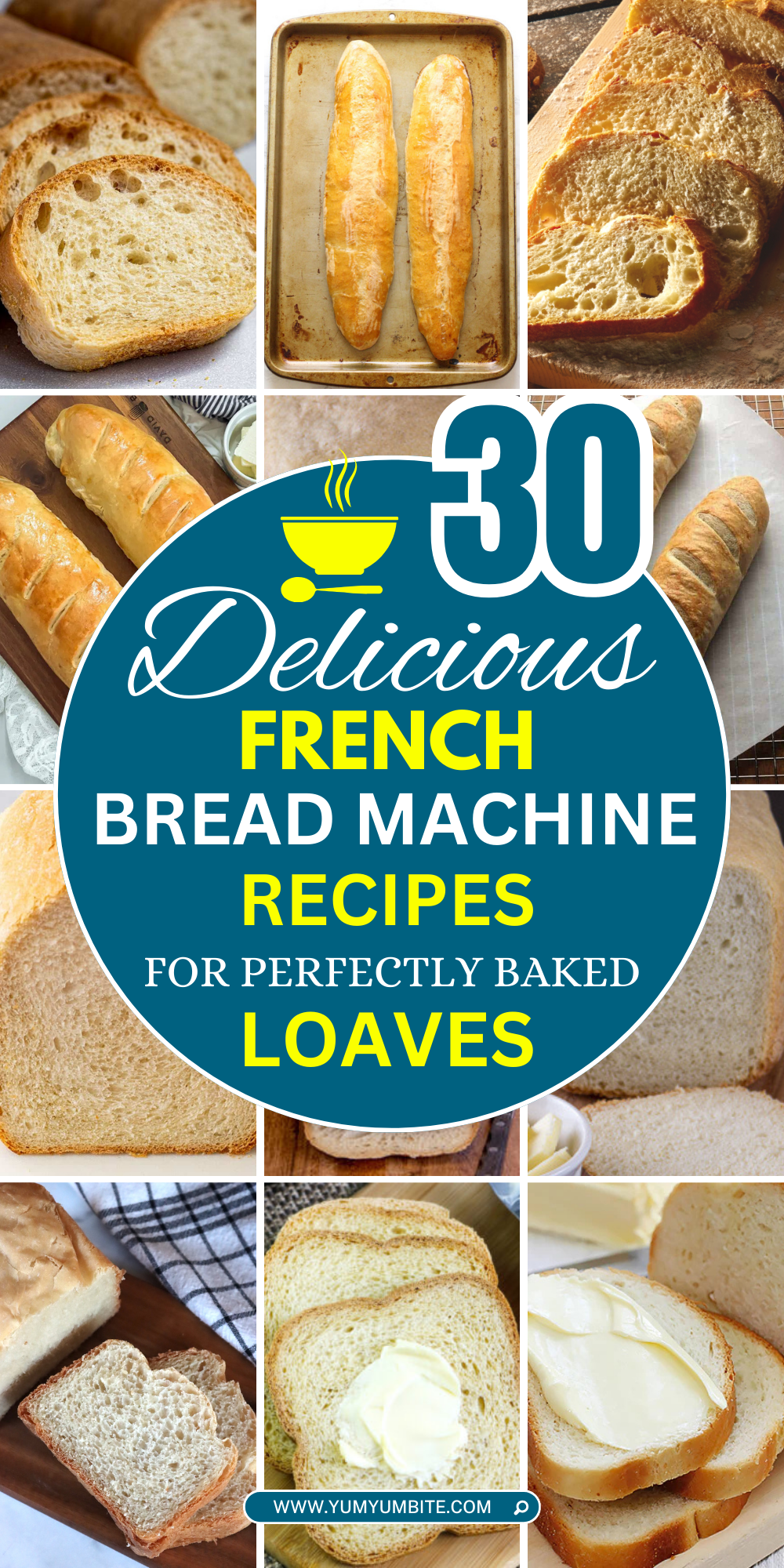 french bread machine recipes