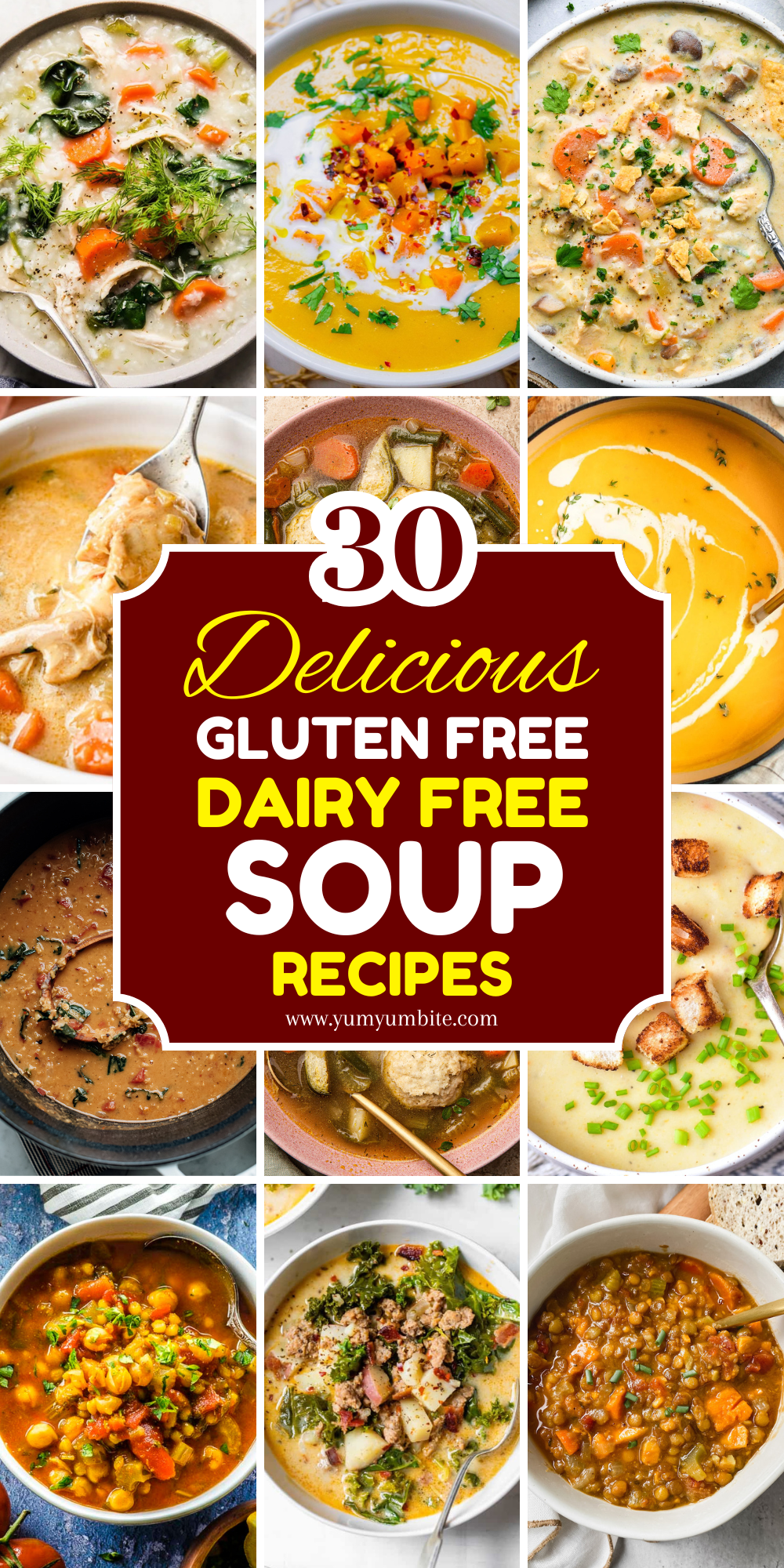 gluten free dairy free soup recipes