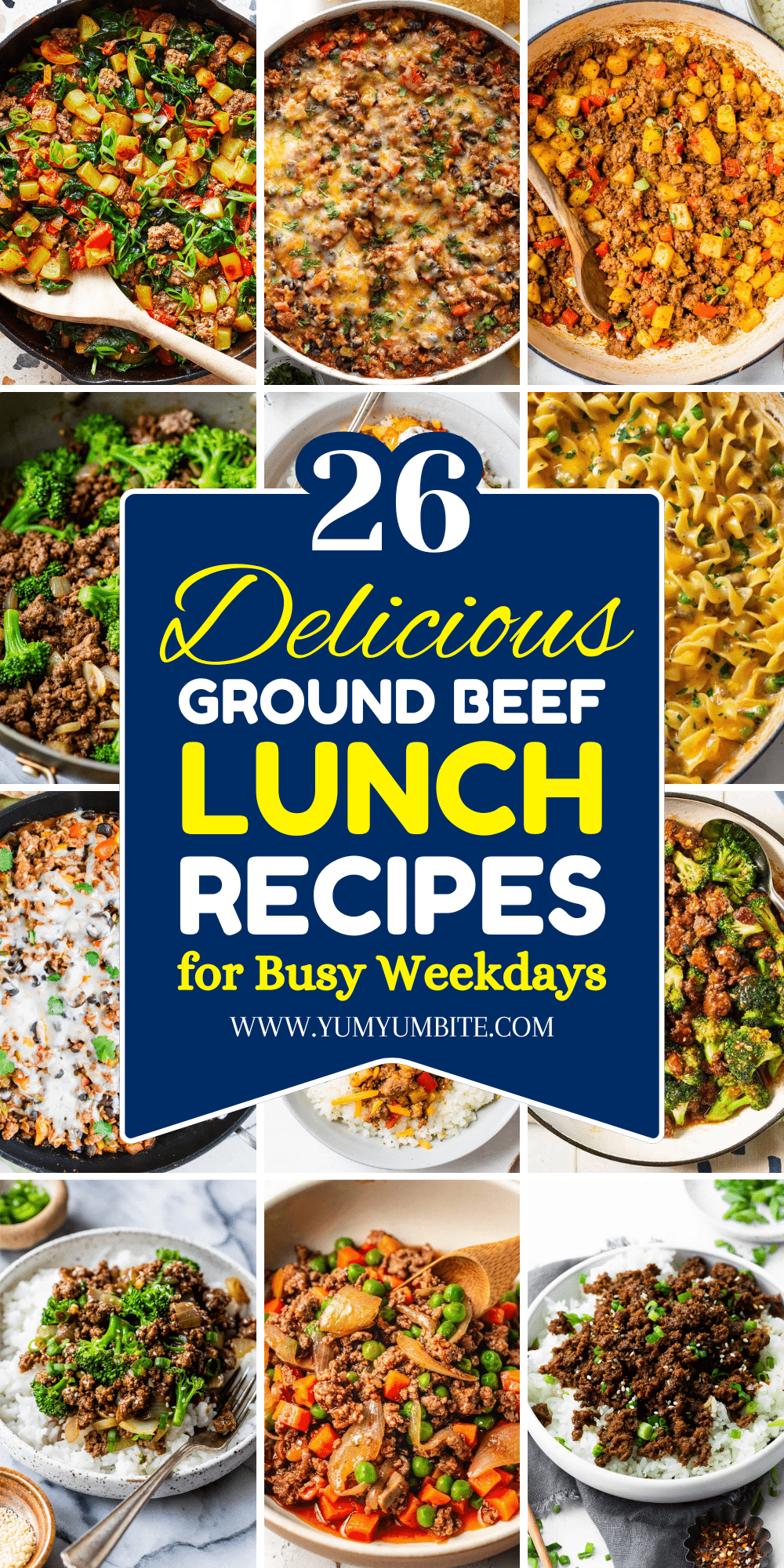 ground beef lunch recipes