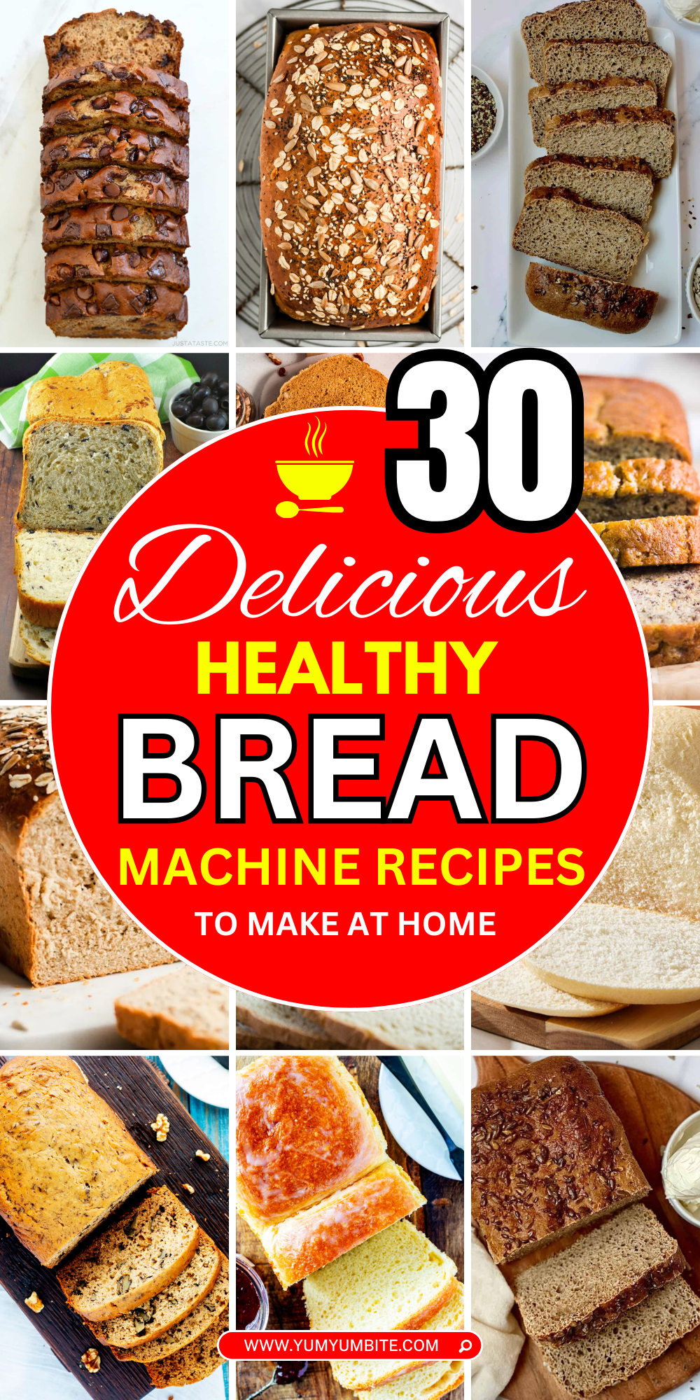 healthy bread machine recipes