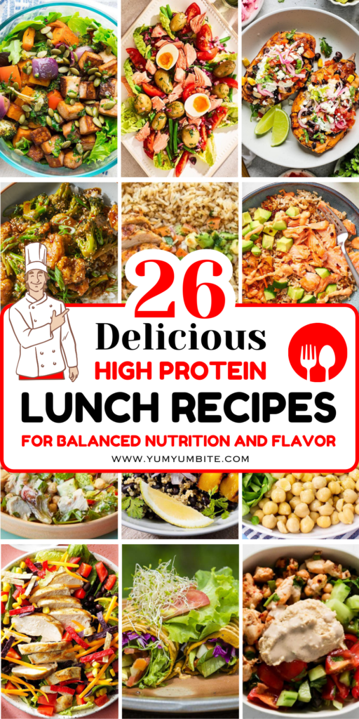 high protein lunch recipes