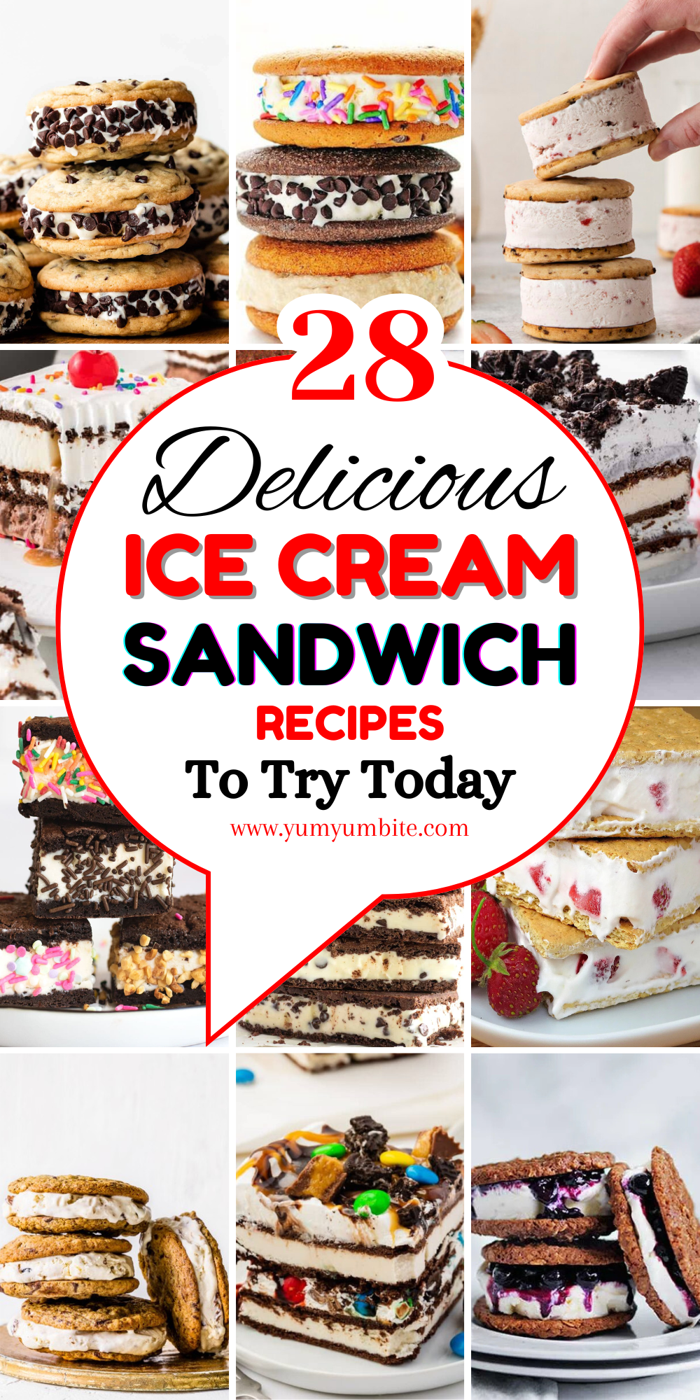 ice cream sandwich recipes