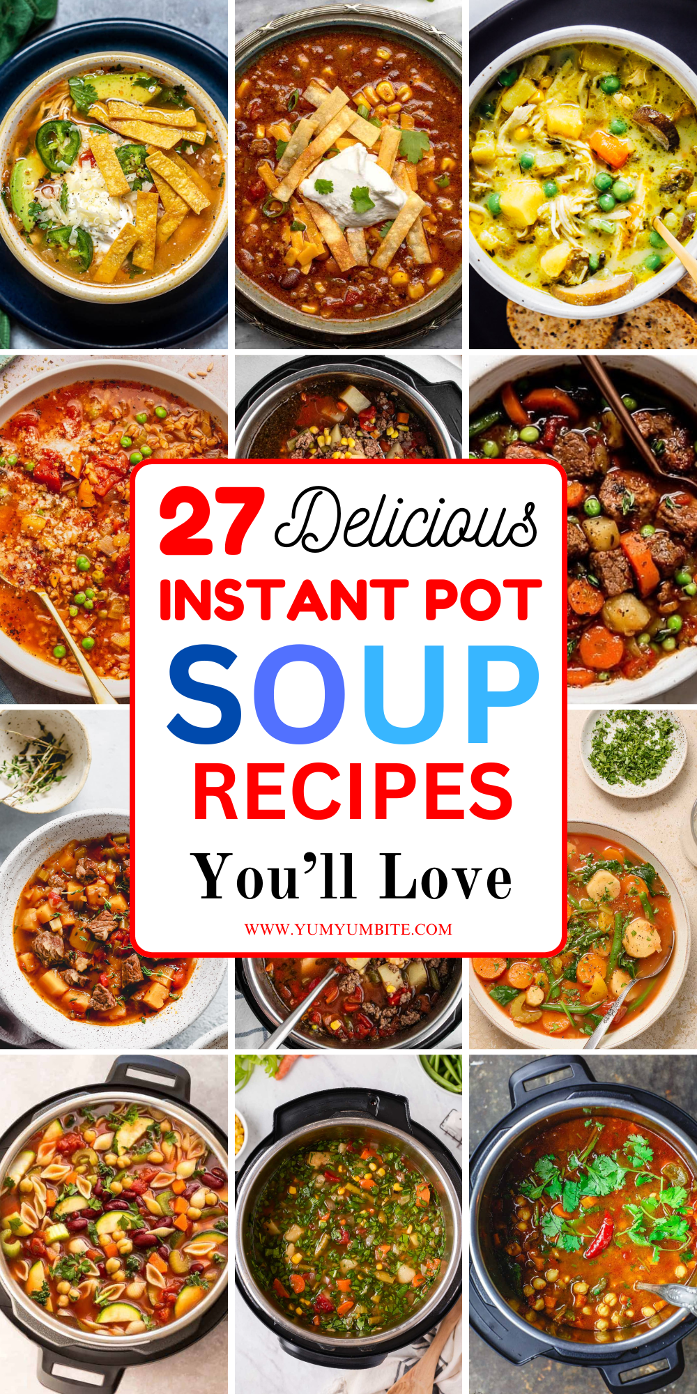 instant pot soup recipes