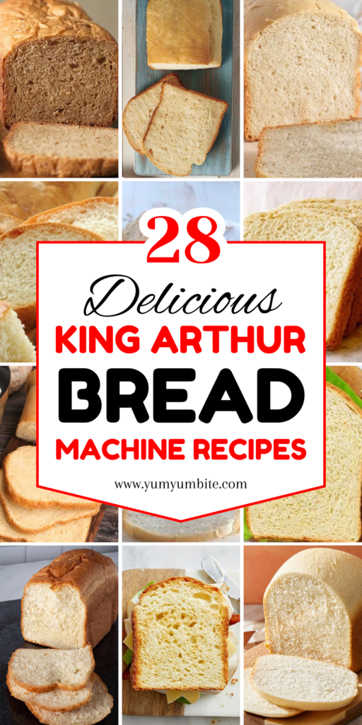 king arthur bread machine recipes