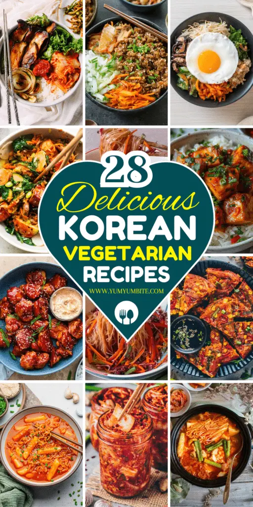 korean vegetarian recipes