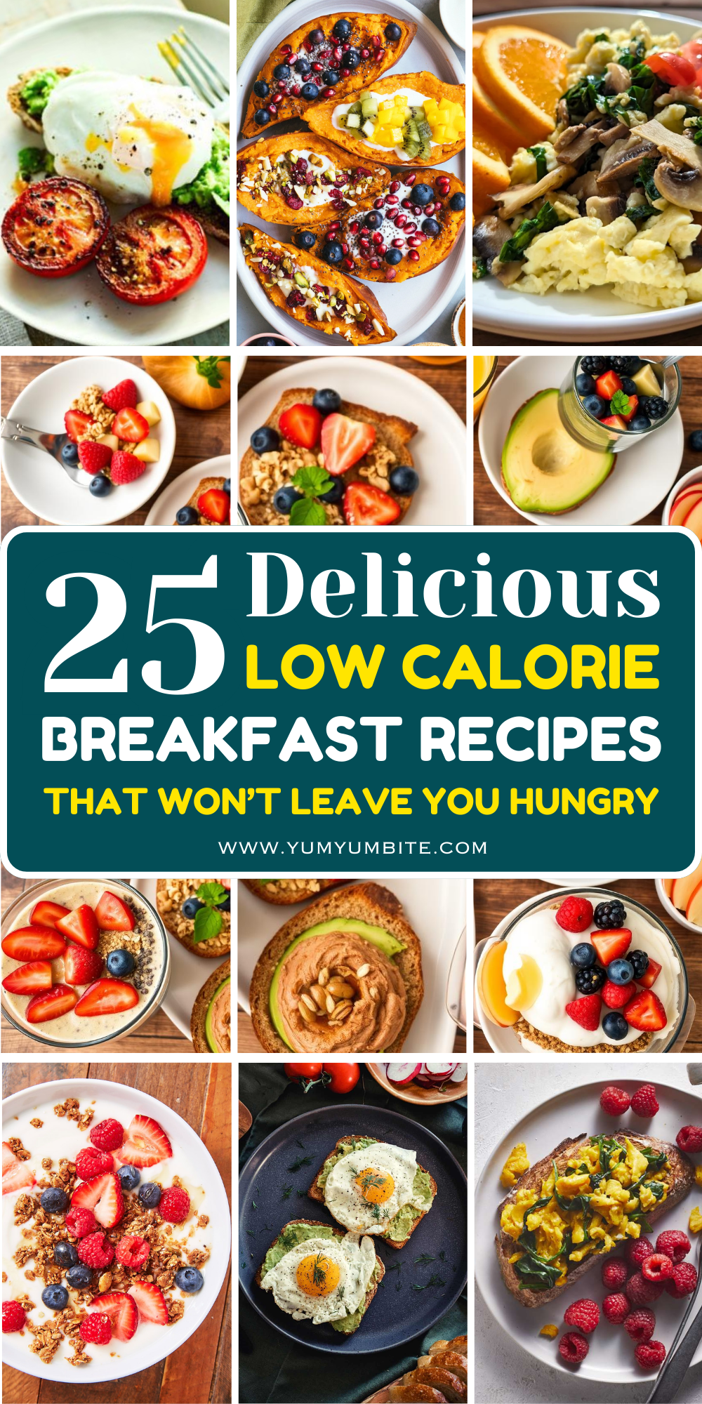 low calorie breakfast recipes