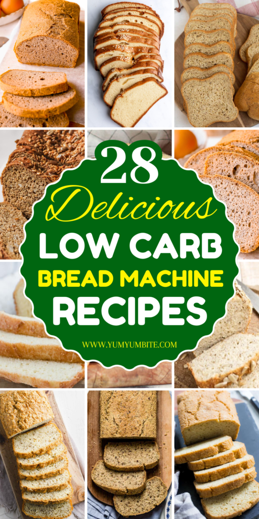 low carb bread machine recipes