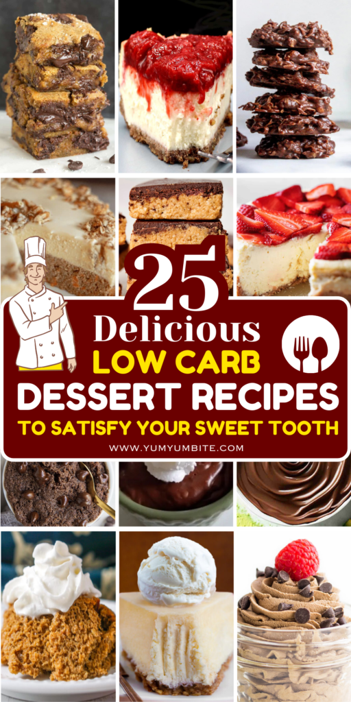 low carb dessert recipes