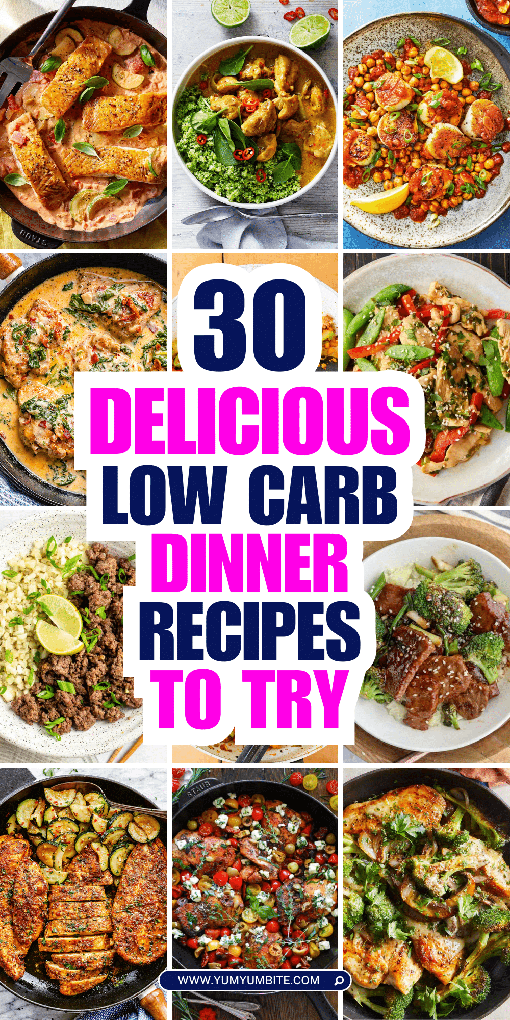 low carb dinner recipes