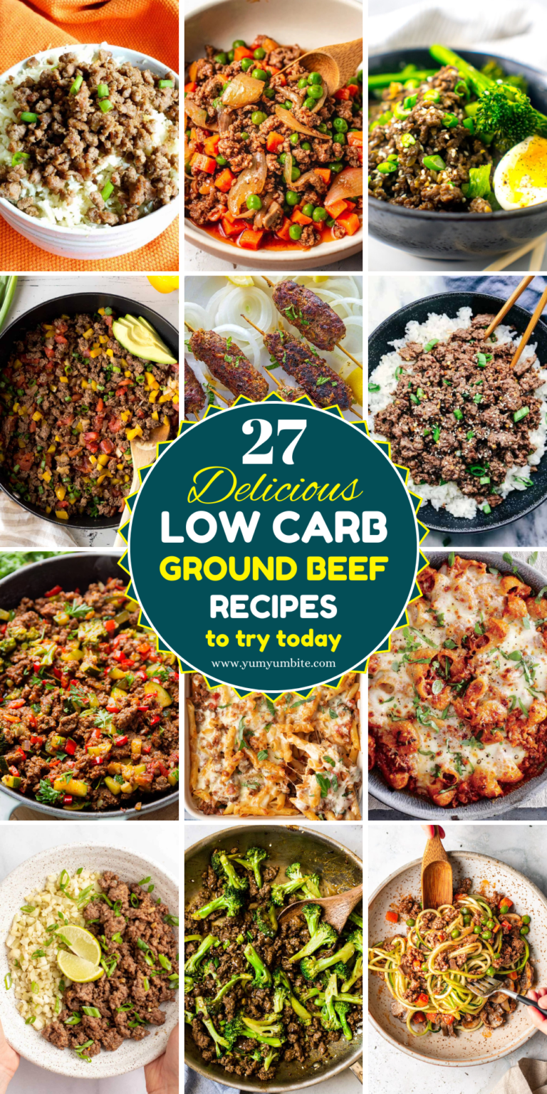 27+ Flavorful Low Carb Ground Beef Recipes For Busy Weeknights – Yumyumbite