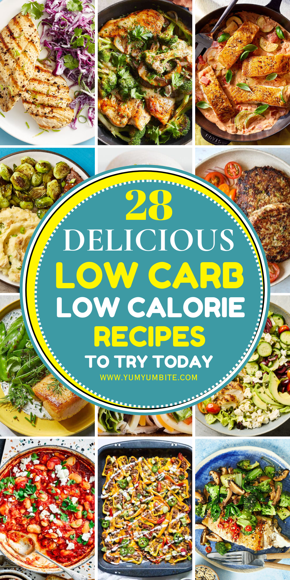 low carb low calorie recipes