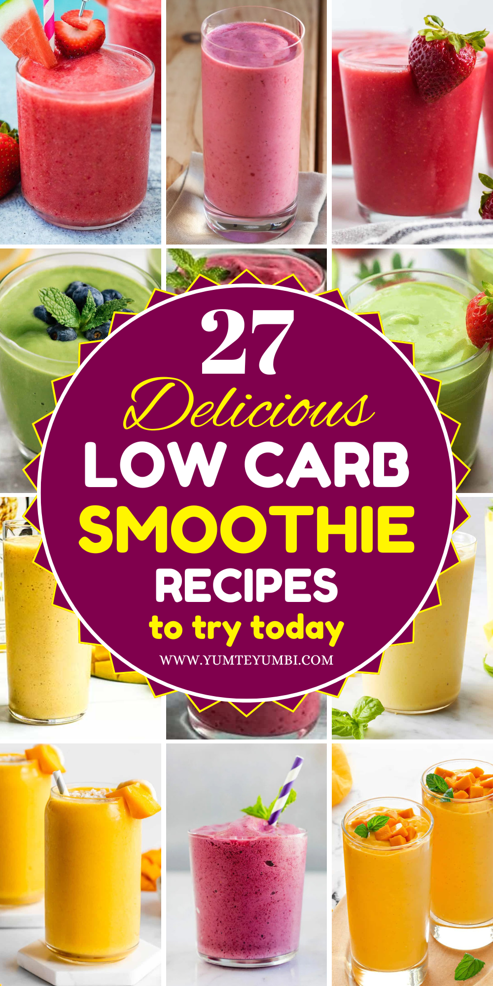 low carb smoothie recipes