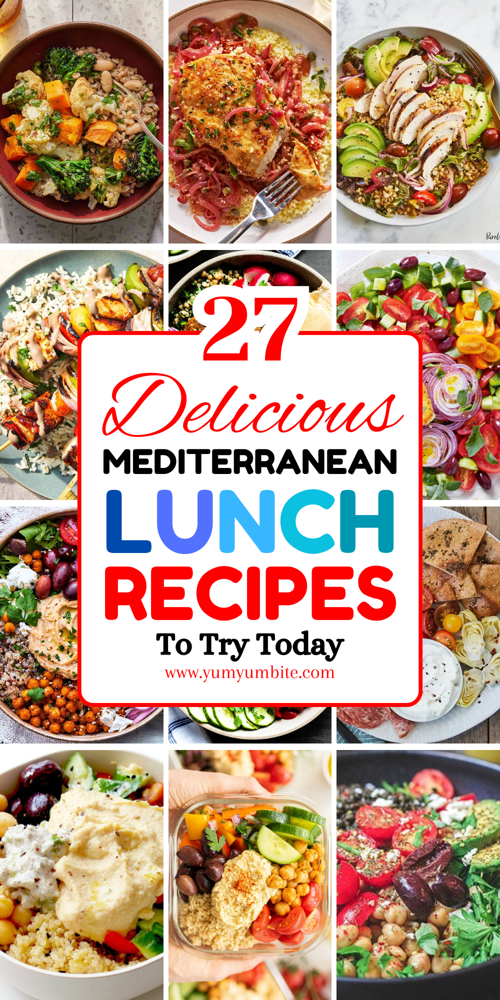 mediterranean lunch recipes