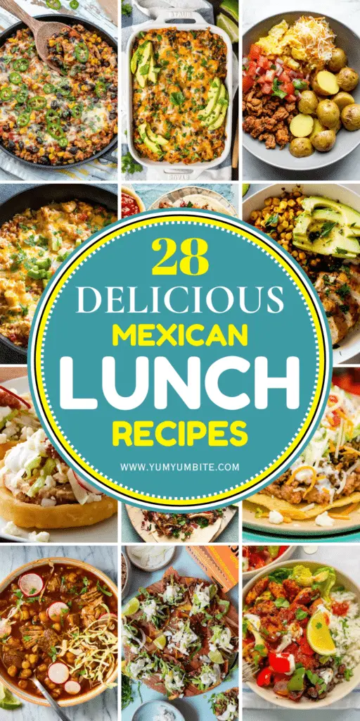 mexican lunch recipes