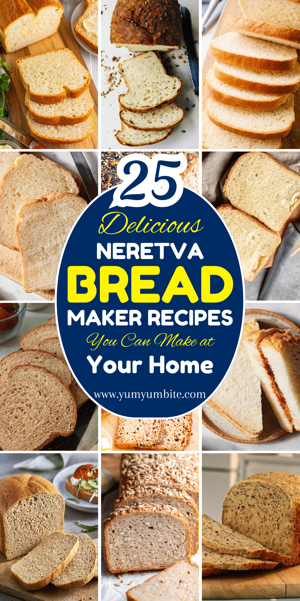 neretva bread maker recipes