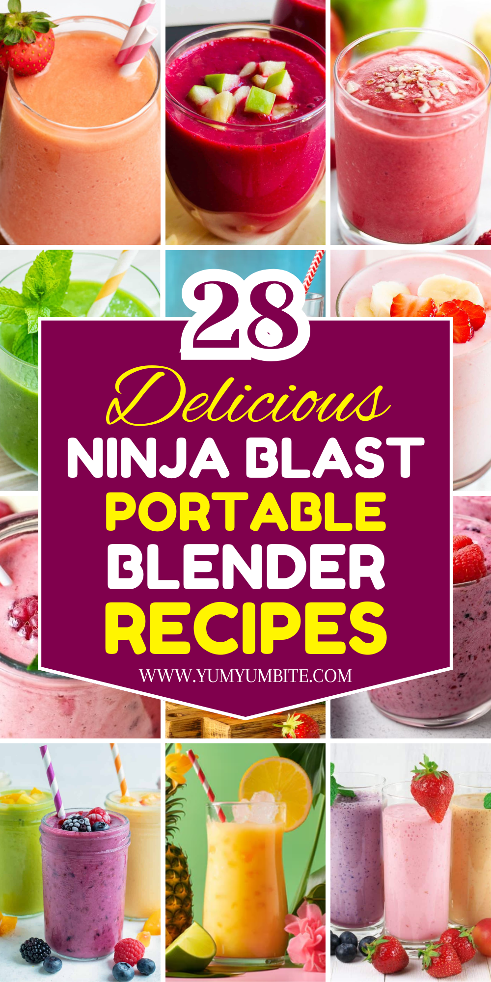 ninja blast portable blender recipes