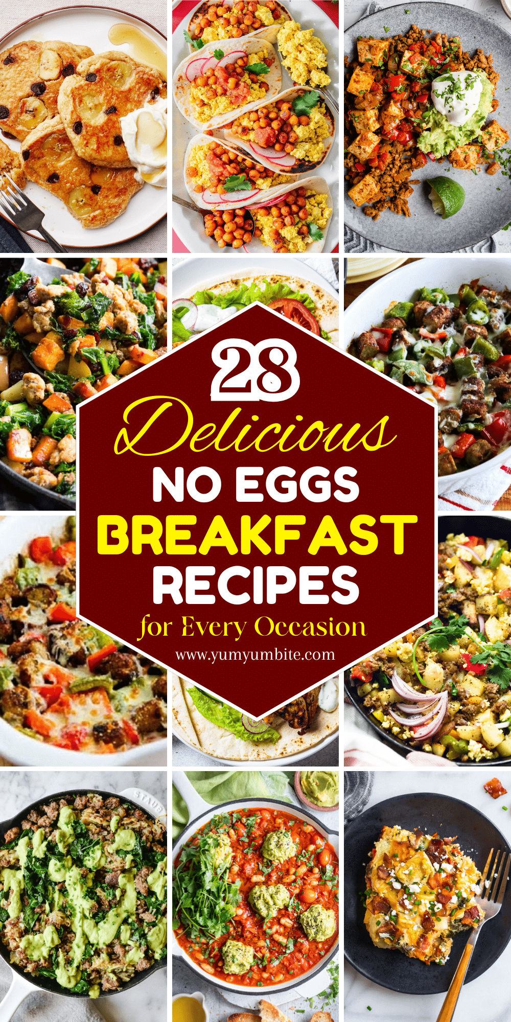 no eggs breakfast recipes