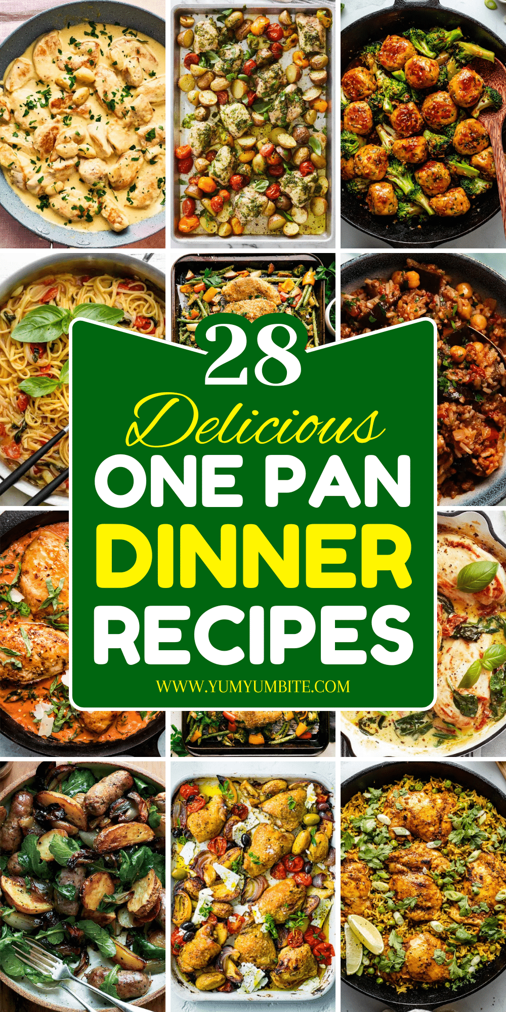 one pan dinner recipes