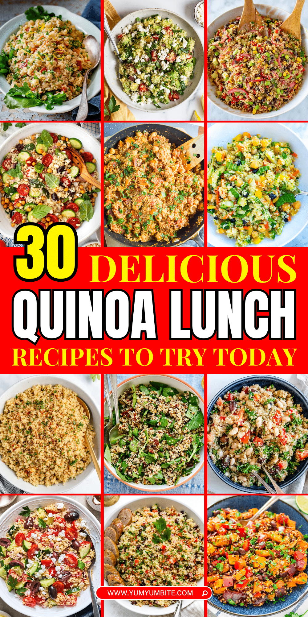 quinoa lunch recipes