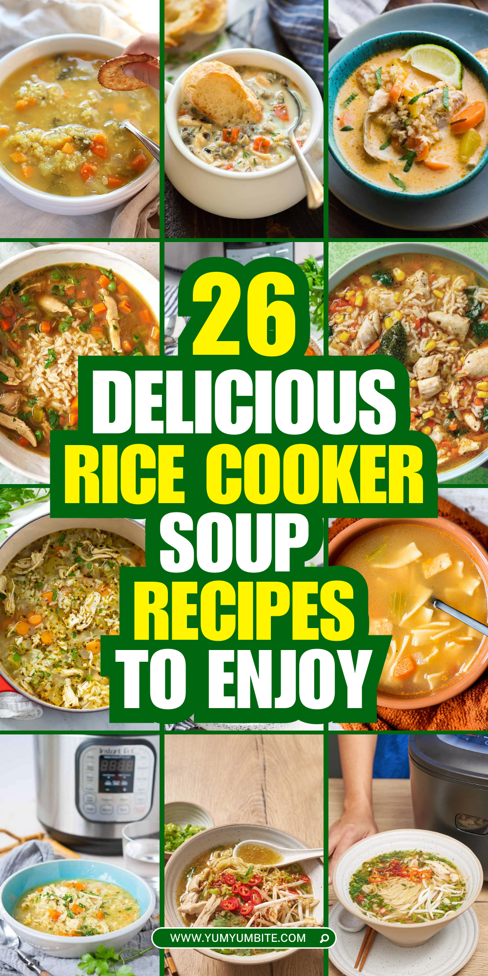 rice cooker soup recipes