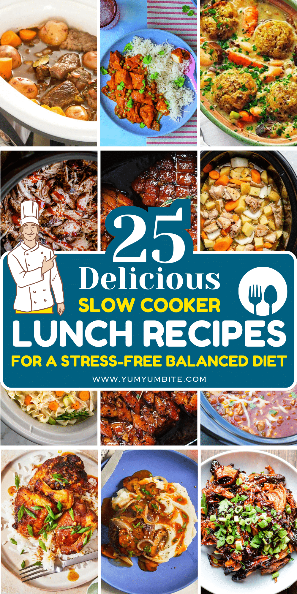 slow cooker lunch recipes