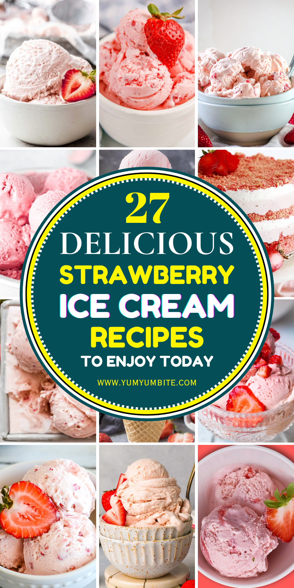 strawberry ice cream recipes