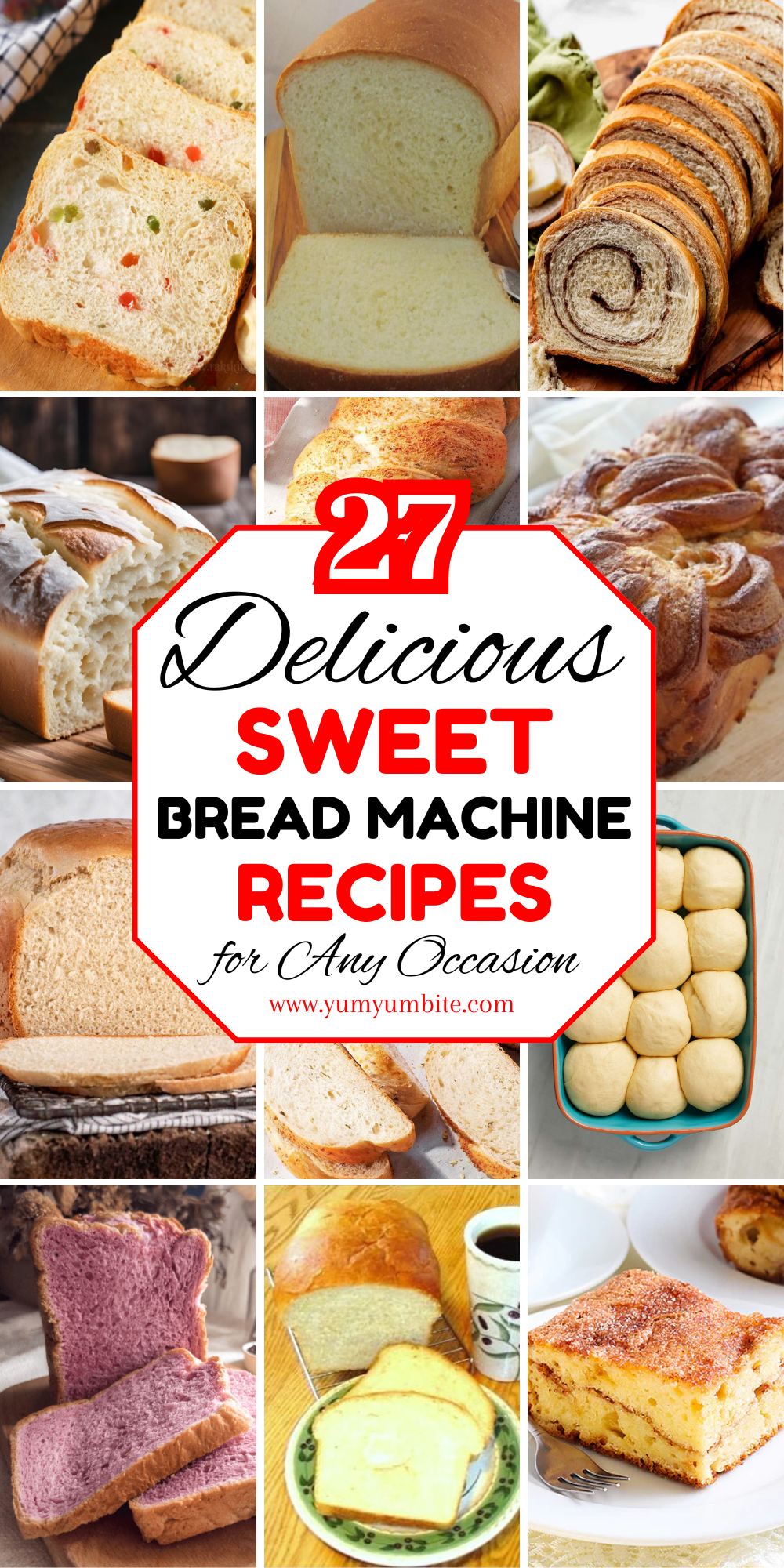 sweet bread machine recipes