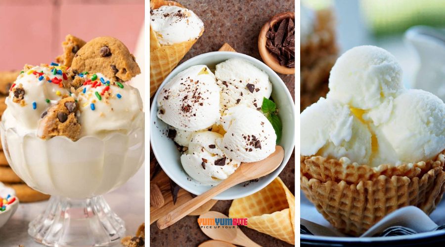 vanilla ice cream recipes