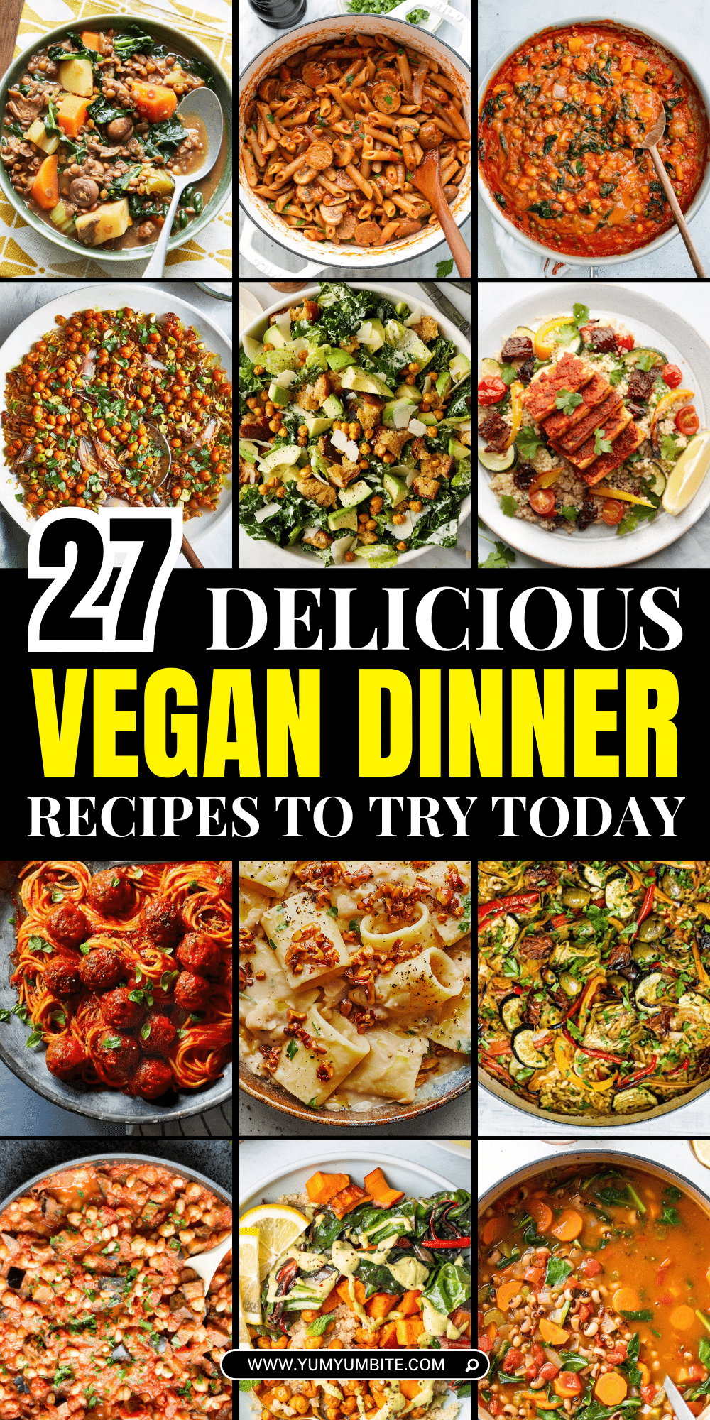 vegan dinner recipes