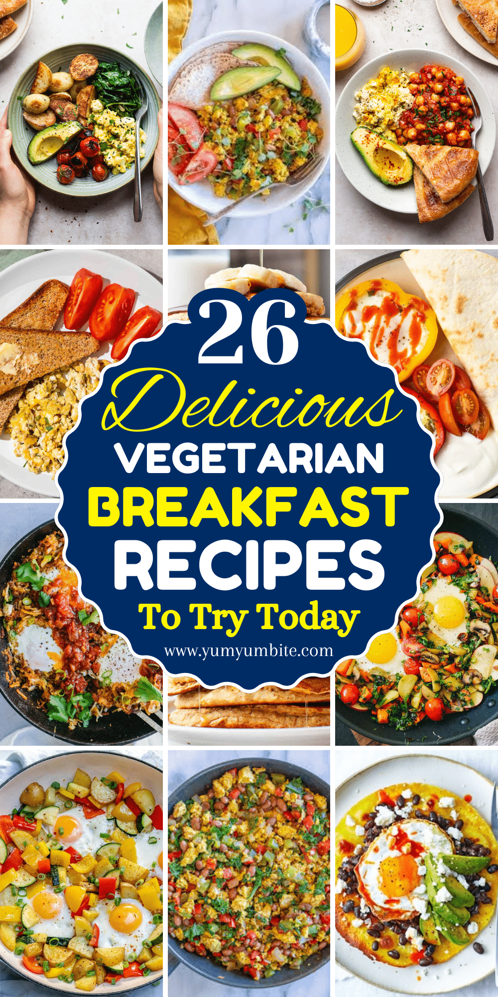 vegetarian breakfast recipes