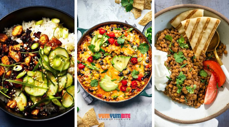 vegetarian lunch recipes