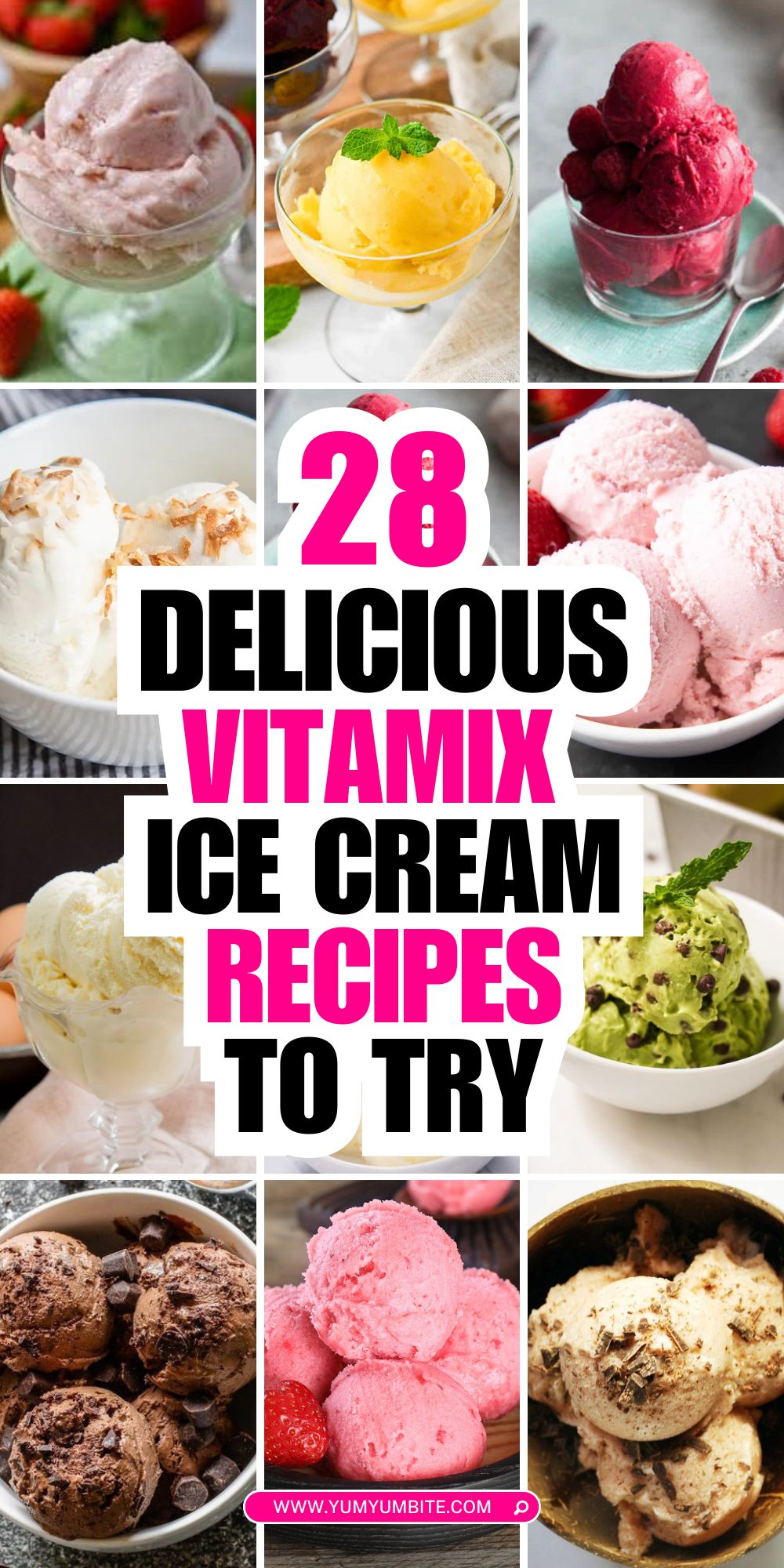 vitamix ice cream recipes