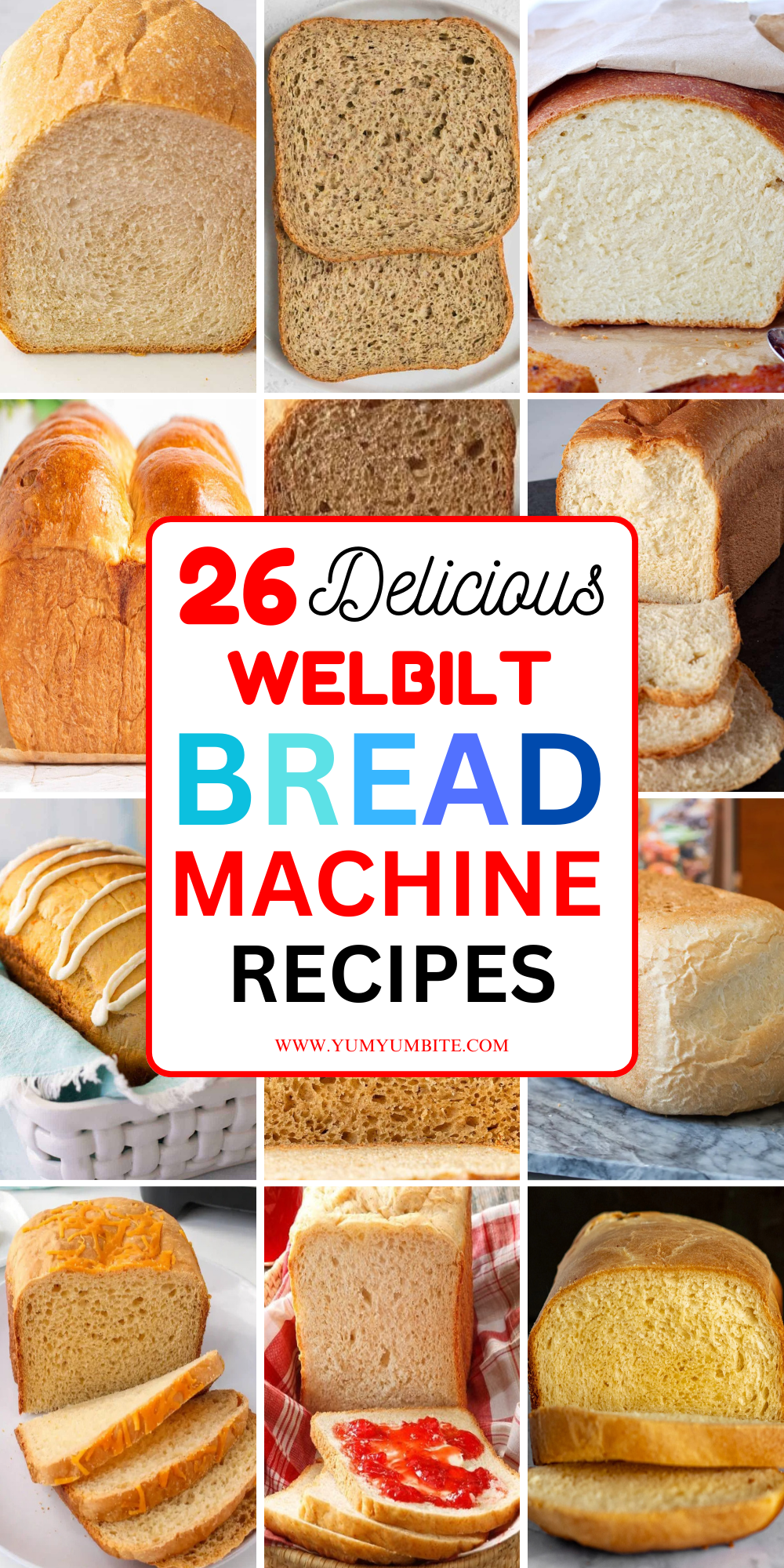 welbilt bread machine recipes