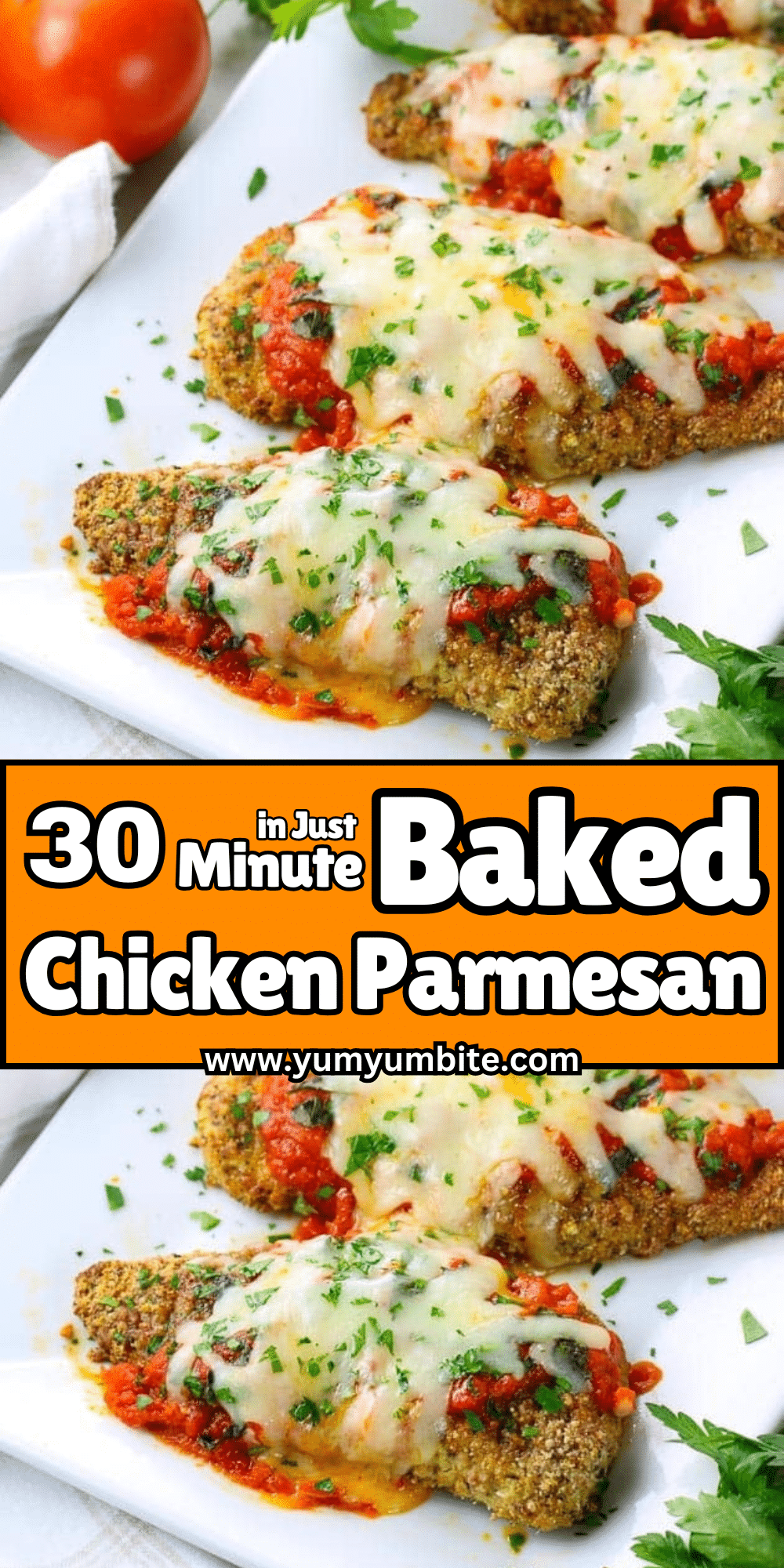 Baked Chicken Parmesan