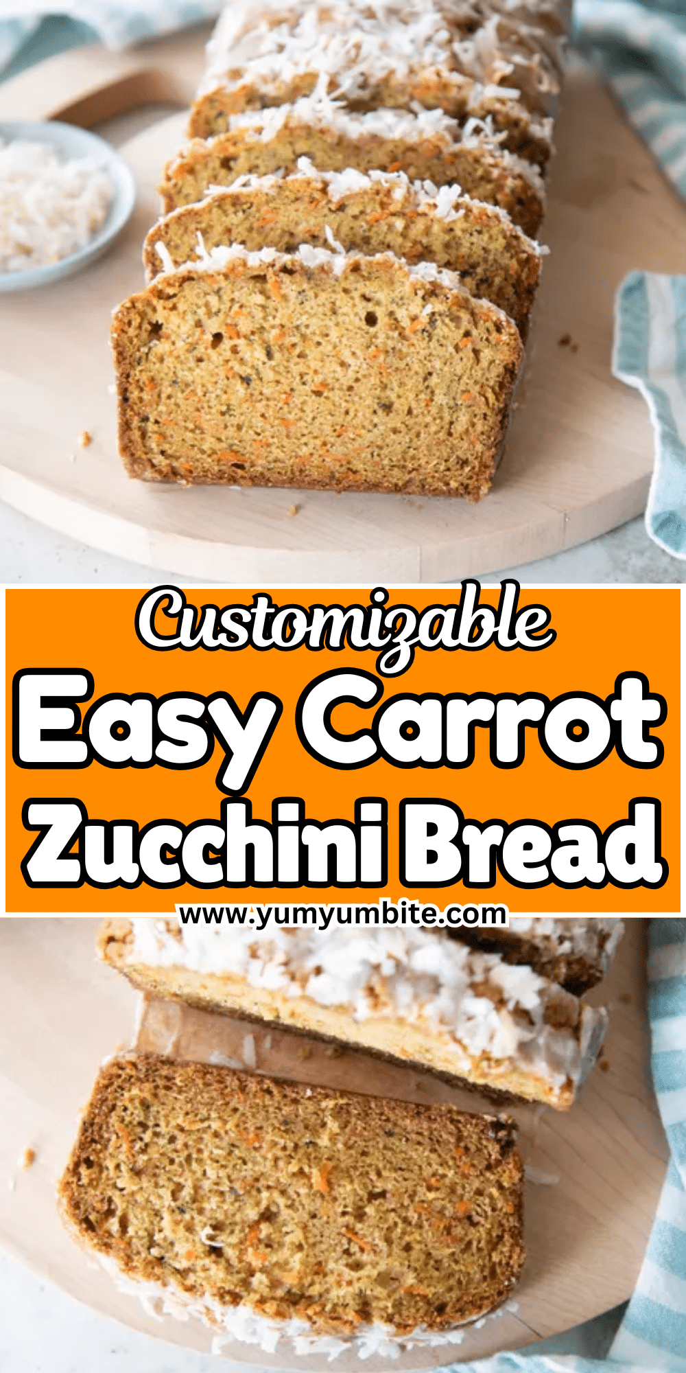 Carrot Zucchini Bread