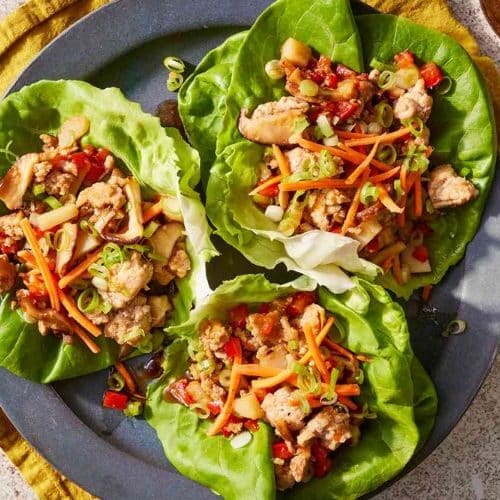 Chicken Lettuce Cups