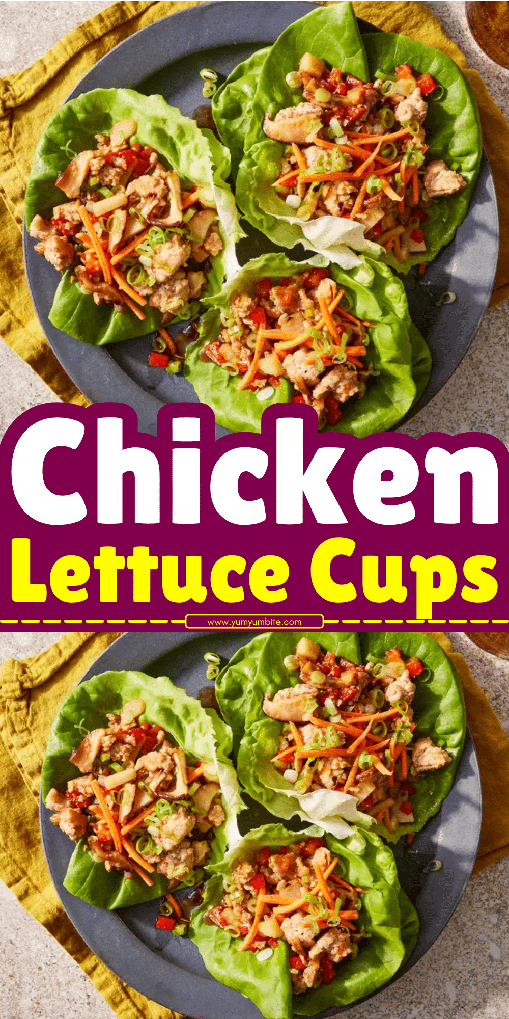 Chicken Lettuce Cups