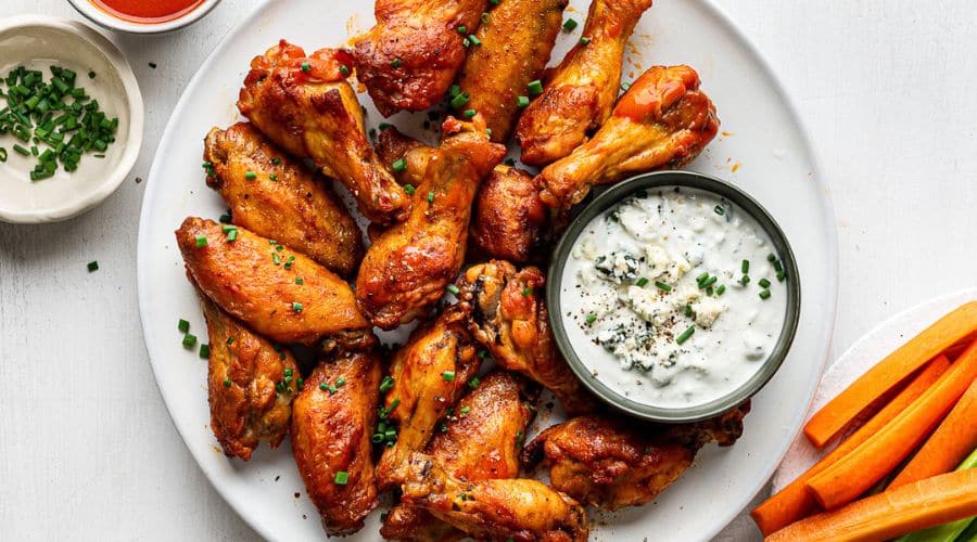 Crispy Baked Chicken Wings