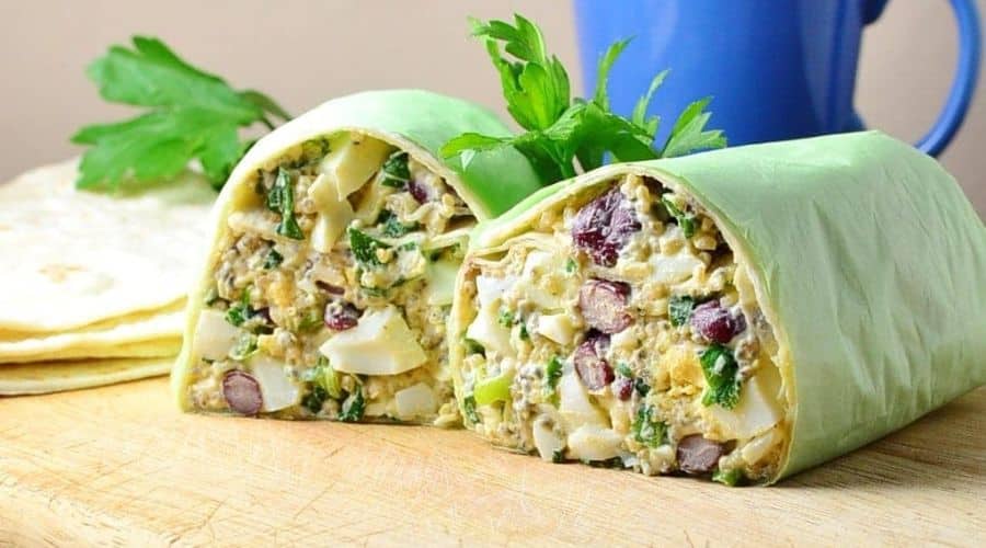 Egg Salad Wrap