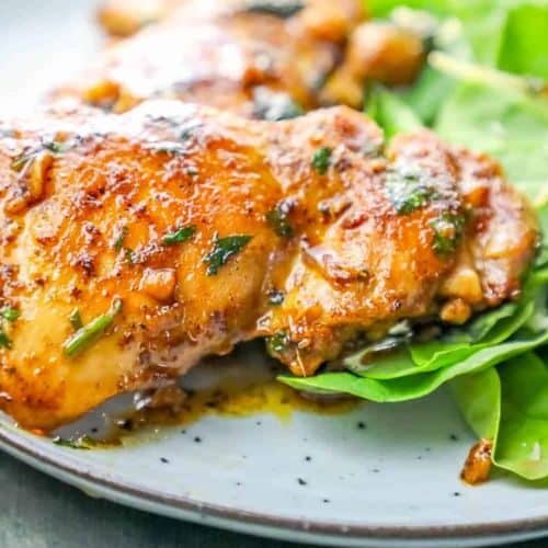 Garlic Butter Chicken Thighs