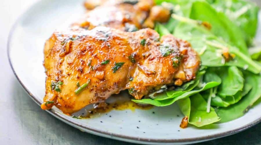 Garlic Butter Chicken Thighs