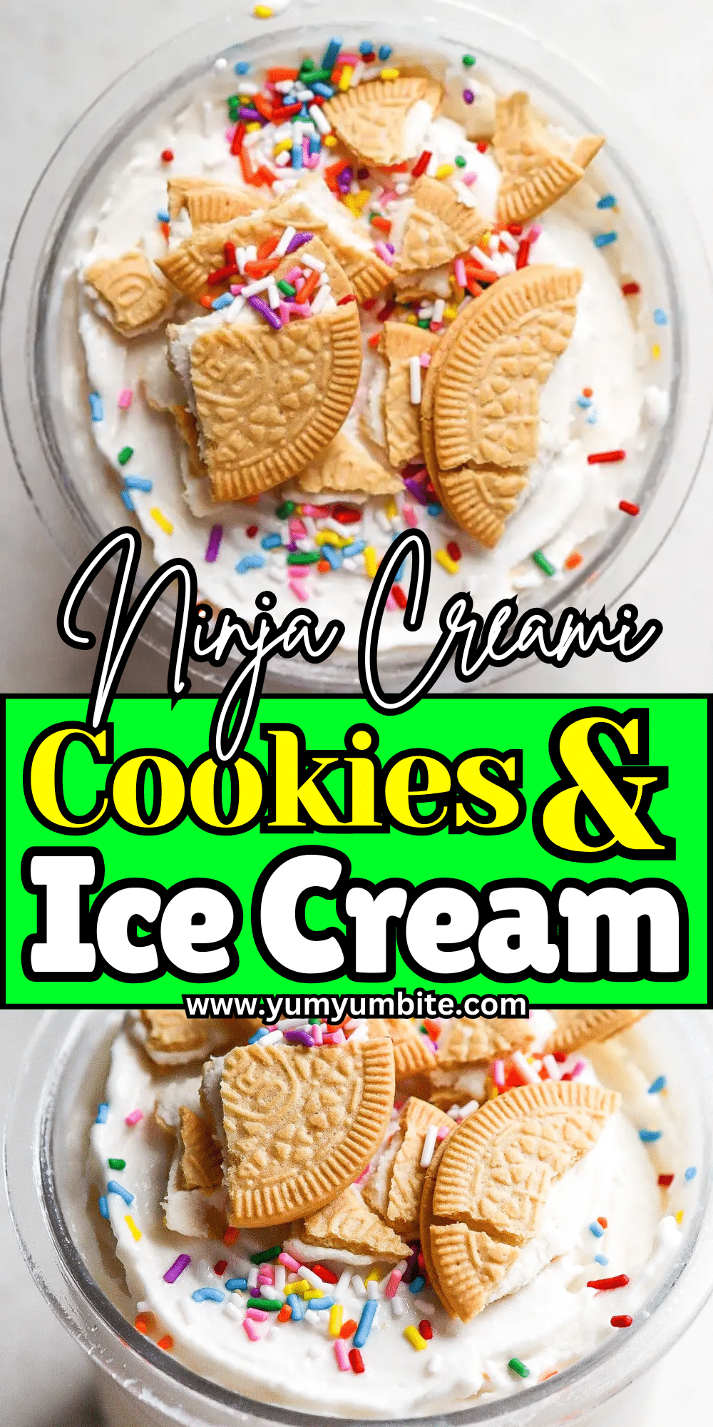 Ninja Creami Cookies and Ice Cream