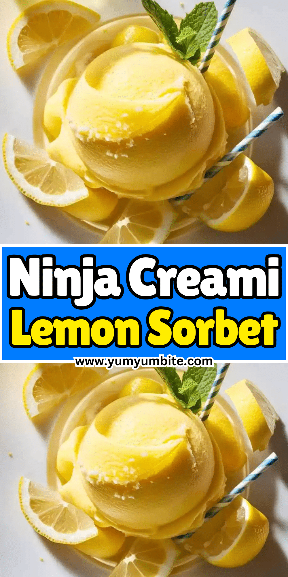 Ninja Creami Lemon Sorbet