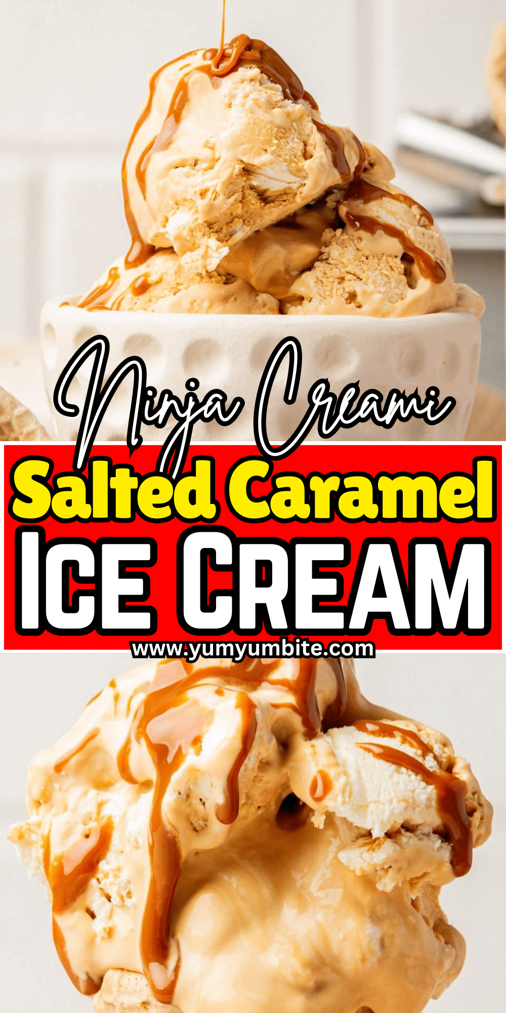 Ninja Creami Salted Caramel Ice Cream