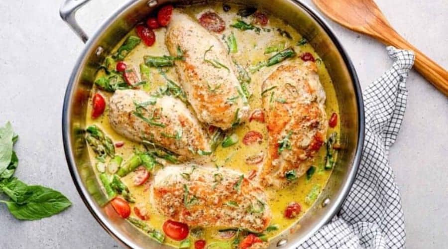 Pesto Chicken Skillet