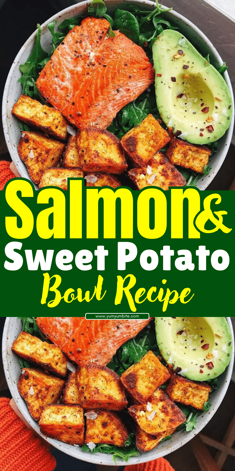 Salmon and Sweet Potato Bowl