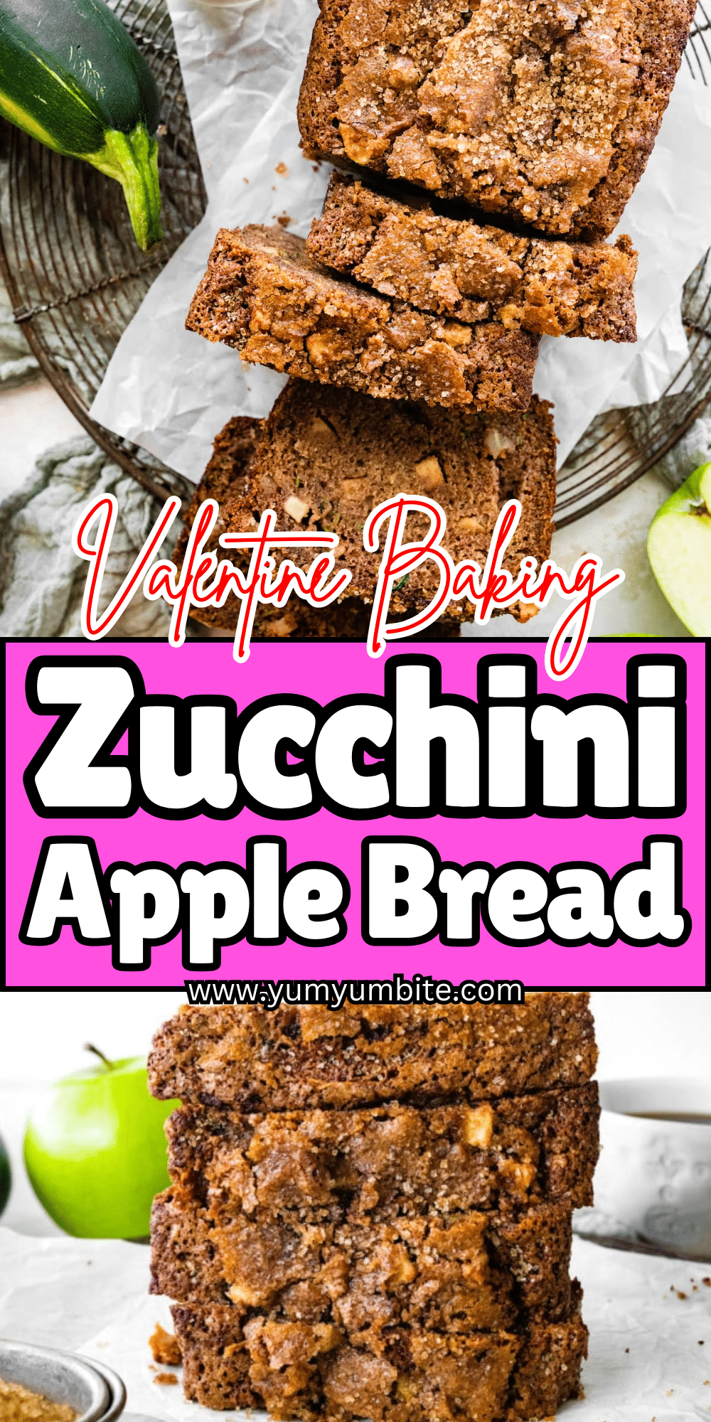 Zucchini Apple Bread